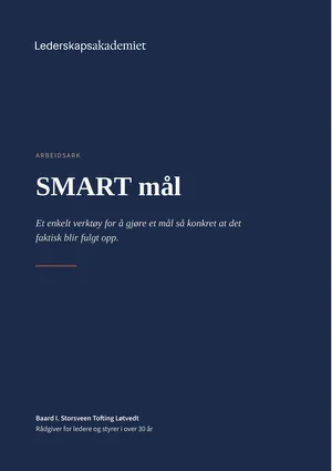 Forside: SMART mål